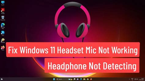 gaming headphones with mic|Headphone Mic not recognized Windows 11 .